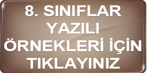 Almanca 8. Sınıf Yazılılar